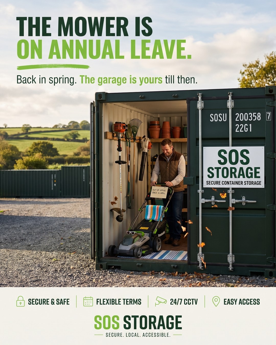 Give the Mower a Winter Off (and Get Your Garage Back)