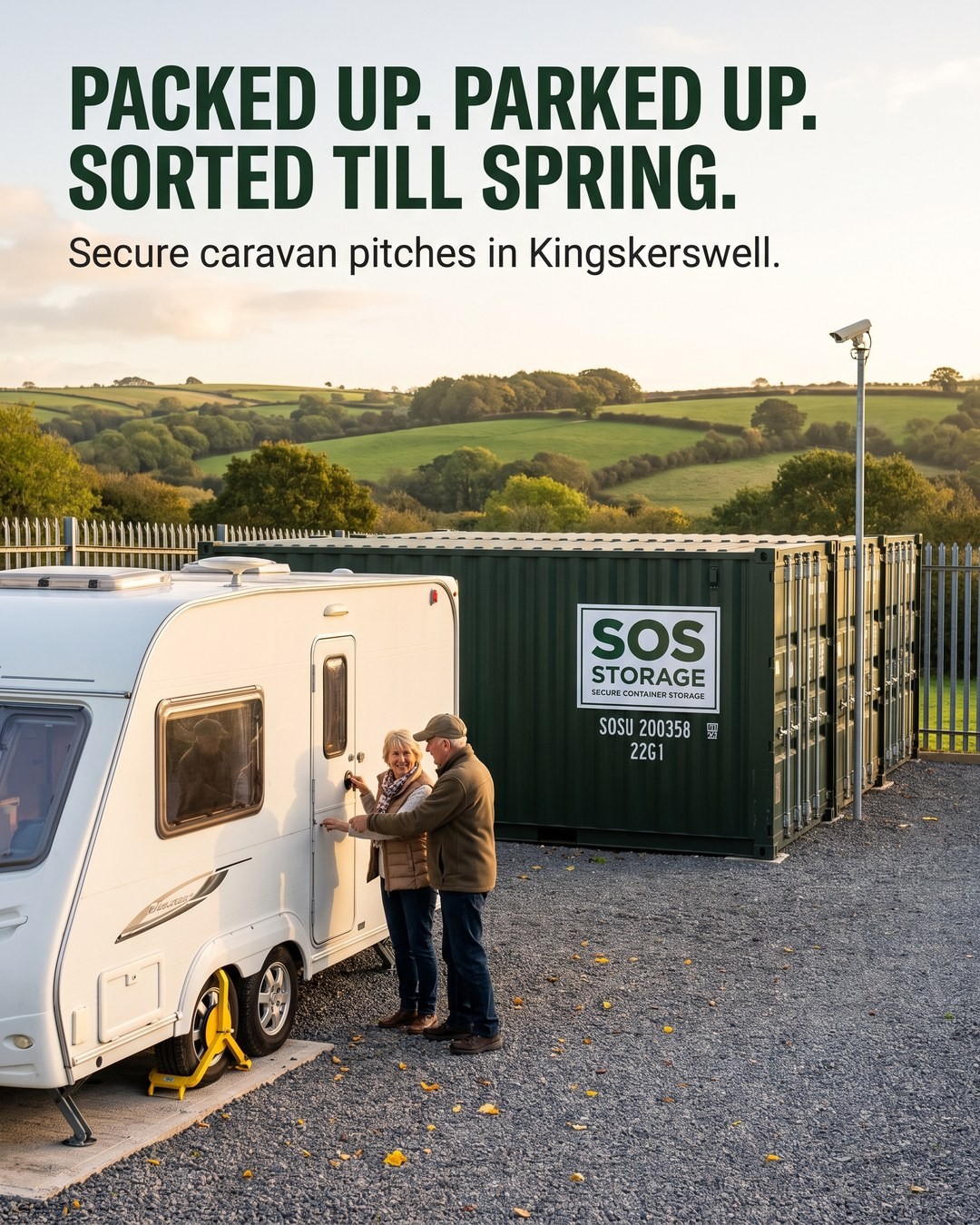 Locking Up for Winter: Caravan Storage in South Devon