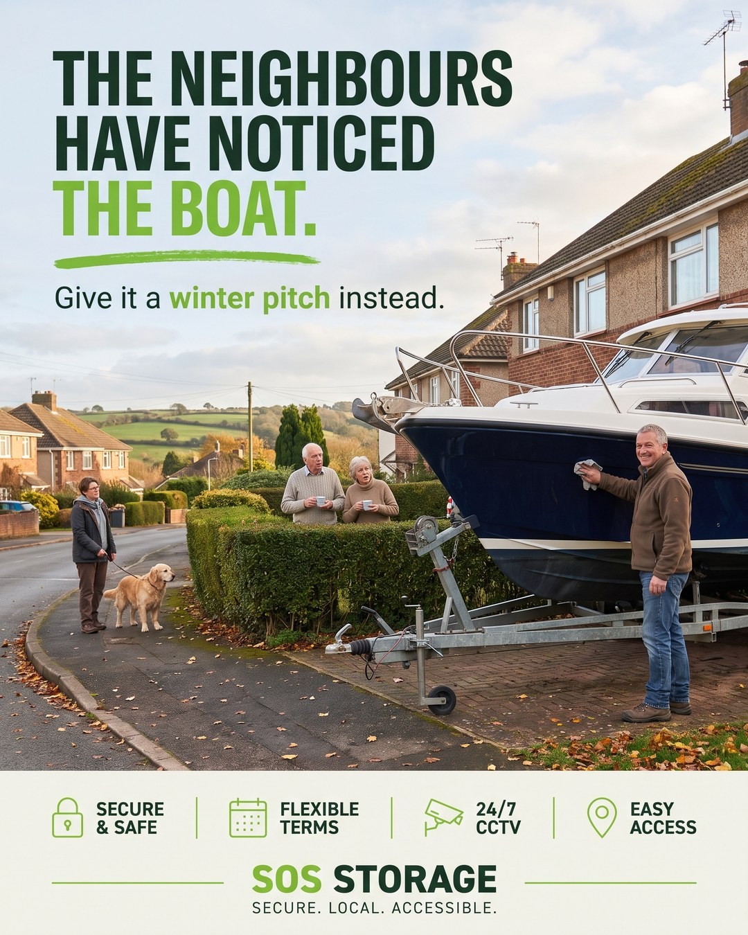 The Boat on the Drive Has Been There Since April