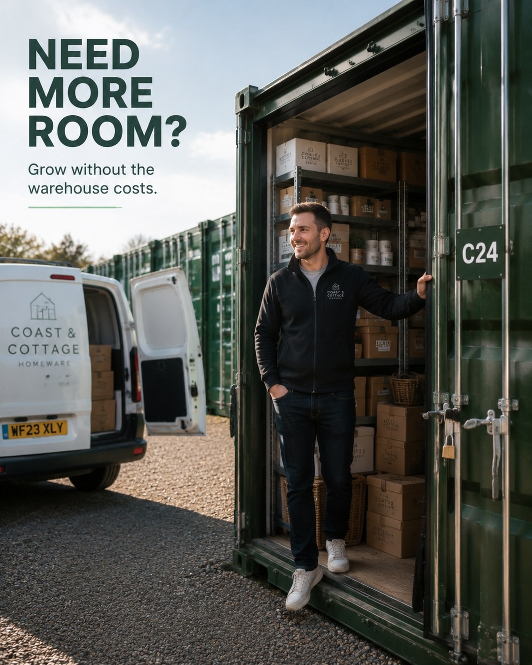 When Your Spare Room Stops Being Enough: Business Storage in South Devon