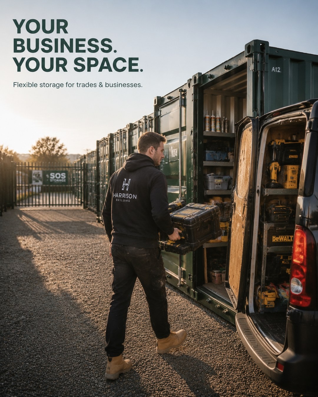 Why Tradespeople Are Ditching the Van for a Storage Container